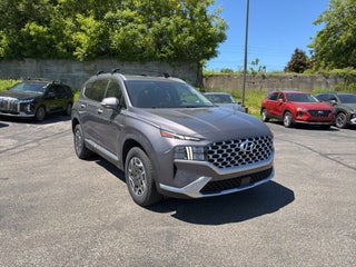 2021 Hyundai SANTA FE HYBRID Blue