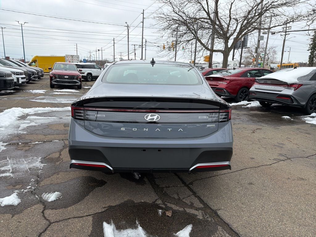 2026 Hyundai SONATA HYBRID Blue