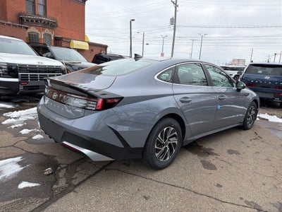 2026 Hyundai SONATA HYBRID Blue
