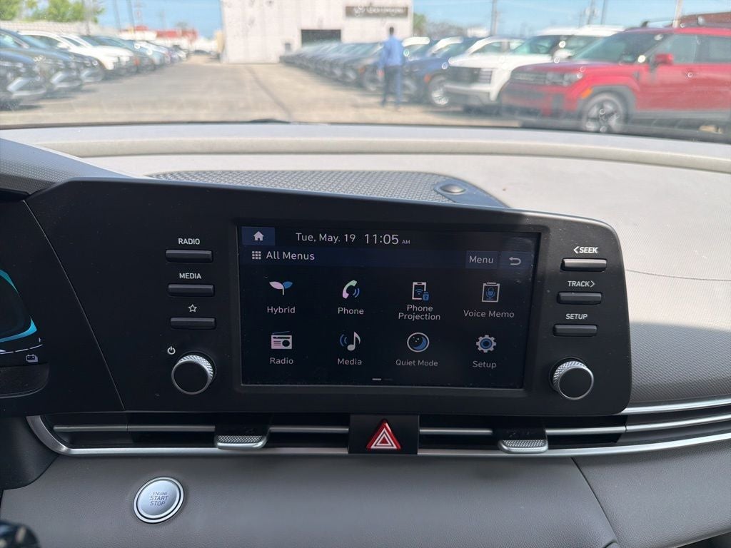 2025 Hyundai ELANTRA HYBRID Blue