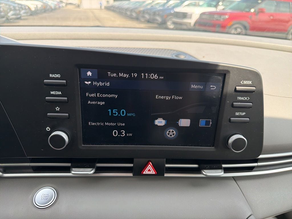 2025 Hyundai ELANTRA HYBRID Blue