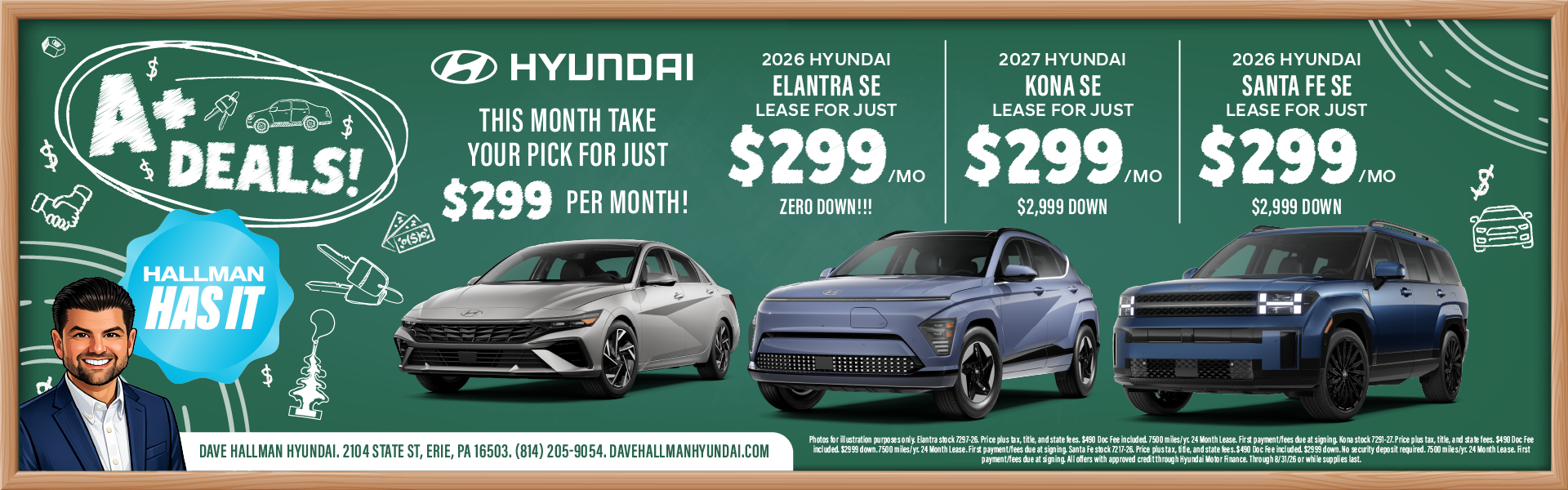 2026 Elantra 2026 Kona 2026 Santa Fe