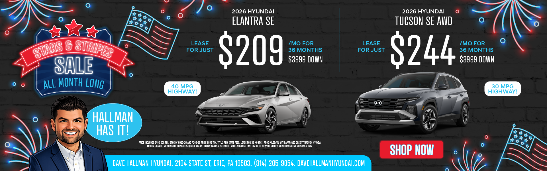 2026 Hyundai Elantra SE LEASE FOR JUST $209/MO FOR 36 MONTHS