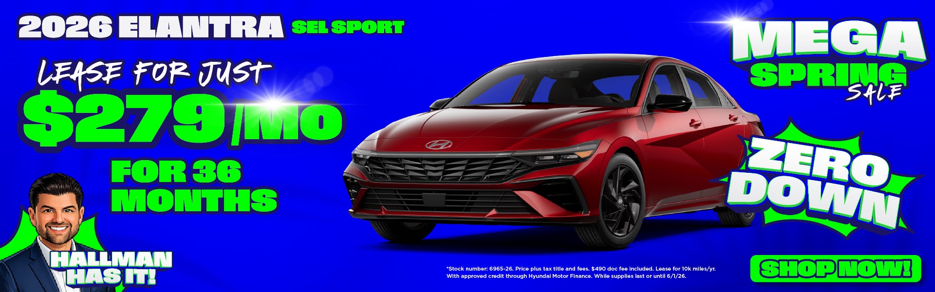 2026 Elantra Select Sport